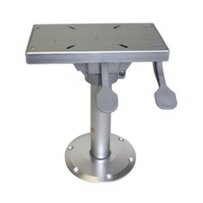 Stuhlfuß B-Ware abnehmbar mit Schlitten Plug-In feste Höhe 38cm für Bootssitz