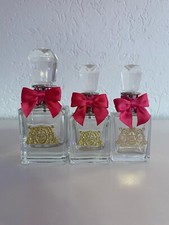 Juicy Couture, Viva la Juicy, 3 Stück,  leere Flakons, leere Parfümflaschen