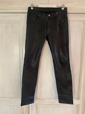 Acne studios lederhose leather - acne,