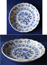 Schale 24 cm Durchm. 5 cm tief original Karlsbader Zwiebelmuster Czechoslovakia