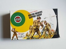 Airfix - Rarität - British Support Group - 18 Figuren - bemalt - siehe Fotos