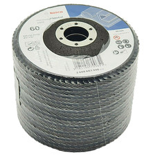 Bosch Fächerscheiben Schleifscheiben Lamellenscheiben 115 x 22 mm K 60 Metall