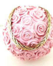 Tricolor Collier 925er Silber