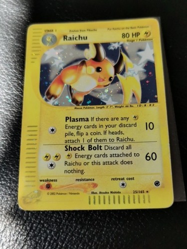 Raichu pokemon karte - raichu,