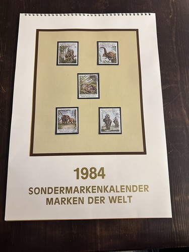 1984 briefmarkenkalender - 1984,