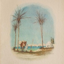 Menükarte HAPAG Lloyd MS Wilhelm Gustloff Bordessen Tripolis 1938