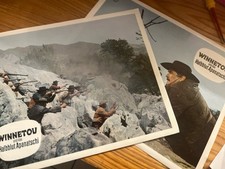 Constantin Film - Karl May - 5 Aushangfotos-Winnetou und das Halbblut Apanatschi