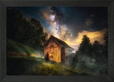 Horror gerahmtes Wandbild