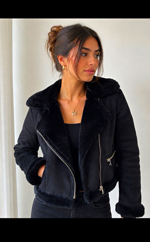 Pull bear damen bikerjacke - pull&bear,