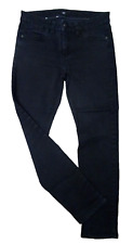 Damen Jeans Hose Size 38/30 Schwarz Stretch Skinny Mac Carrie Pipe