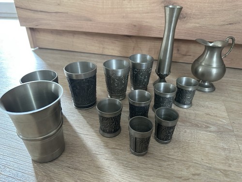 Konvolut zinn becher - zinn:,