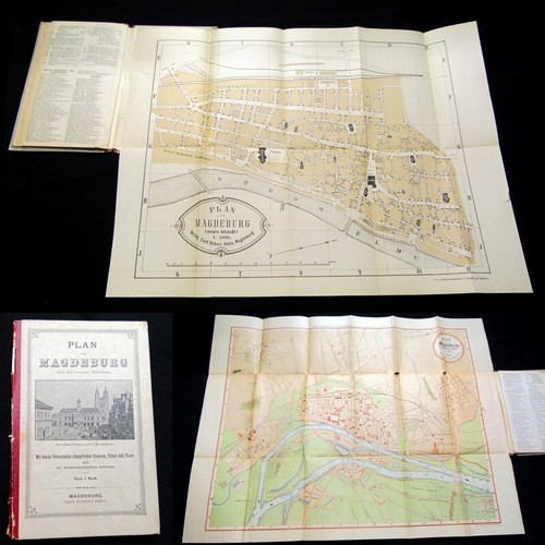Plan von magdeburg - plan,