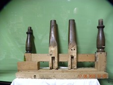 4 Stück Holzbeine Holzfüsse Holzfuß Holzbein alt antik Jugendstil Sofa Couch