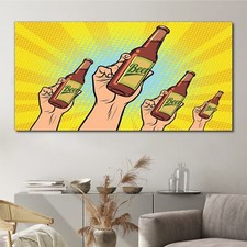 Malerei Abstraktes Bier