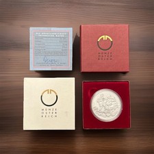 500 Schilling Münze 1995 Silber 925 PP Die Hügellandschaft in OVP