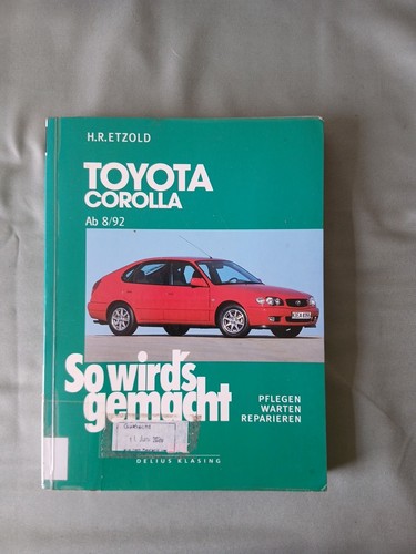 Toyota corolla reparatur - corolla,, reparatur-