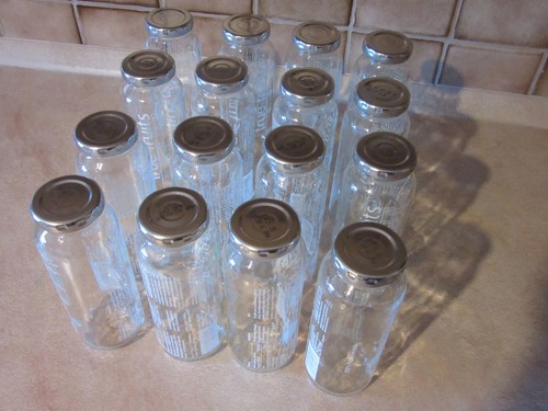 Glasflaschen mit deckel - mit,