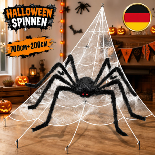 Spinnennetz halloween deko - halloween,