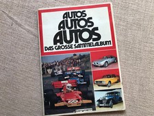 AUTOS ; AUTOS  ,AUTOS  "DAS GROßE SAMMELALBEN " Bergmann 1972  kompl sehr selten