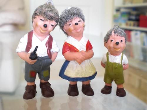Familie mecki figuren - mecki,
