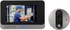 sygonix IP Video Türsprechanlage WLAN Kamera Innenmonitor Grau Türstation Set