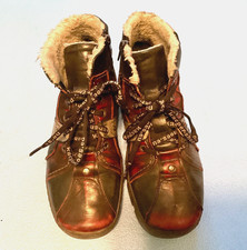 Kacper Leder Winterstiefelette mit Reißverschluss