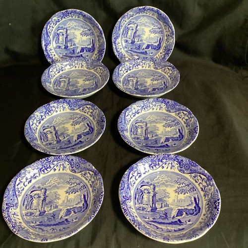 Spode blue italian - 8, 61/2"