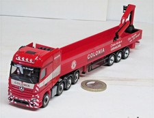 Herpa  318426    Mercedes-Benz Actros L Gigaspace Pritschen-Sattelzug mit Kran "