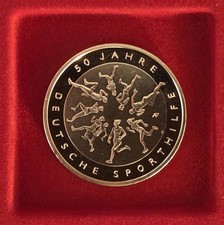 20 Euro Silbermünze, 50 Jahre Deutsche Sporthilfe, 925 Silber, 2017 D