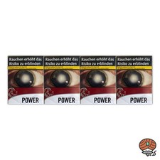 Power Red / Rot Zigaretten 4x40 Stück Giga Box