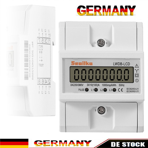 Drehstromzähler geeicht für
