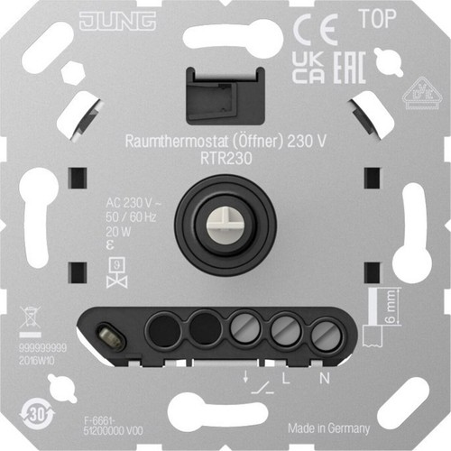 Jung raumthermostat rtr - jung,
