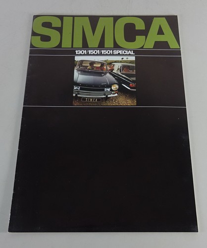 Prospekt broschüre simca - prospekt, /