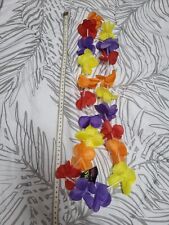 2x Blumen Girlande Hawaii Dekorationen Halskette Party Beach 