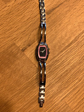 Schöne Fossil Damenuhr mit wechselndem Display / Katzenmotiv - Uhrwerk defekt!!