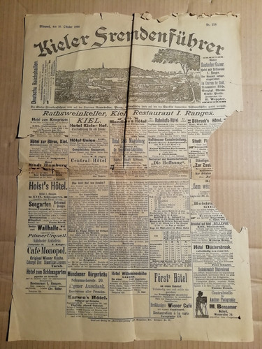 Kieler fremdenführer - kieler,