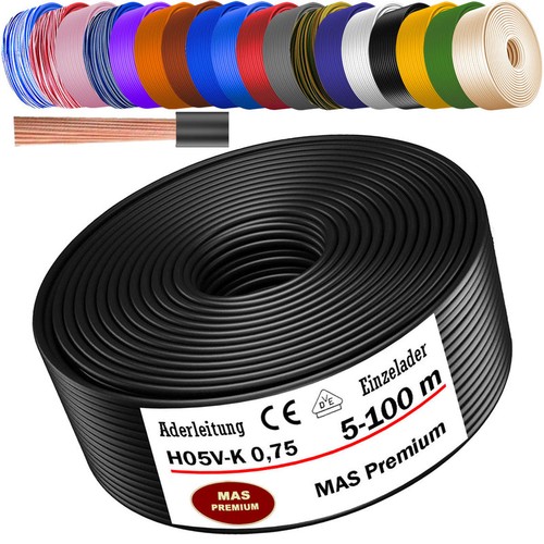 100m aderleitung h05v 0 - aderleitung, h05v-k