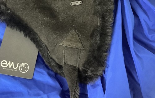 Emu mütze aus fell - mütze,