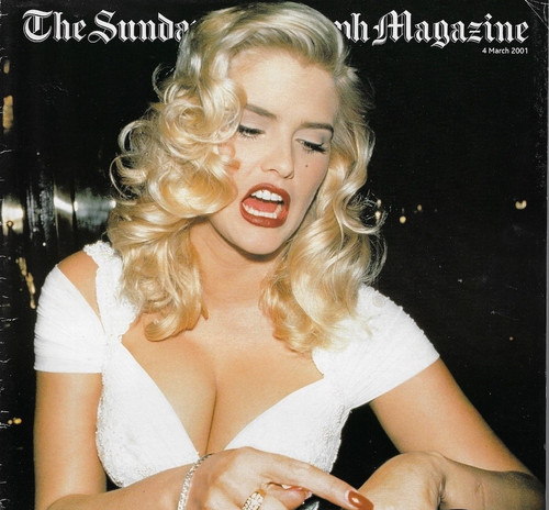 Vintage magazine anna nicole - magazine,