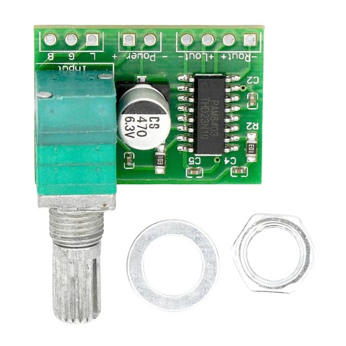 Pam8403 mini stereo audio - pam8403,