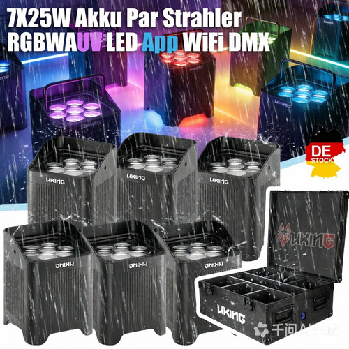 Uking 7led par wasserdichte - 7led,