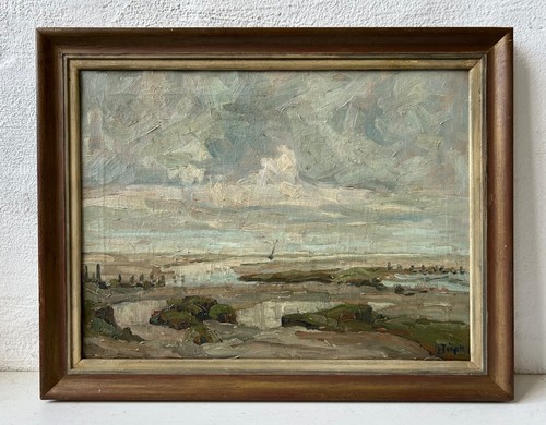 ölbild impressionist heinrich - Ölbild,