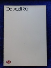 AUDI 80 CC CD GTE Prospekt 1.1986  niederländisch
