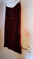 Rock Lang Samt Weinrot Größe