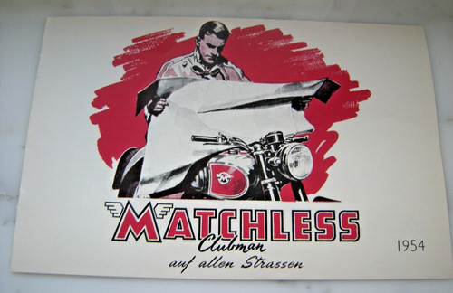 Prospekt matchless motorrad - prospekt,