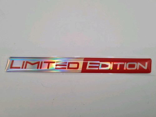 Limited edition gel aufkleber - limited,