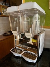 SARO Kaltgetränke-Dispenser Modell Corolla 2W Weiß, 2X 12 Liter Saftspender