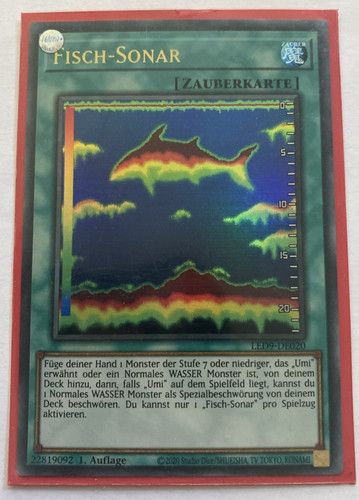 Yugioh tcg fisch sonar - tcg, fisch-sonar