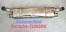 Porsche 997 Turbo MK2 Sportauspuff Tubi Style Sport Sound Exhaust Muffler +108db