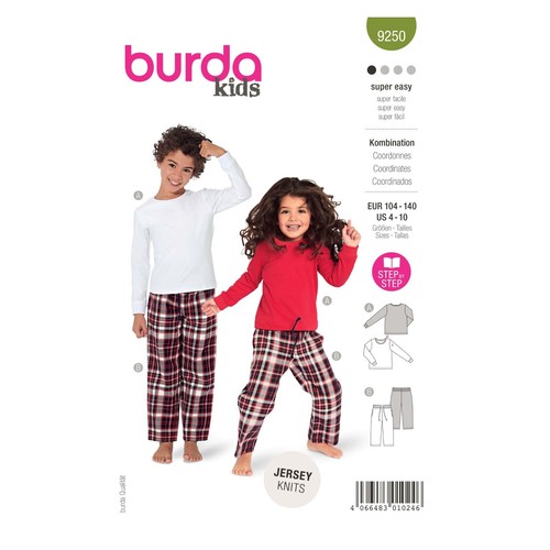 Burda kids schnittmuster - burda,
